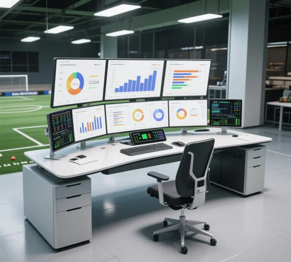 数据监控与走势分析示意图